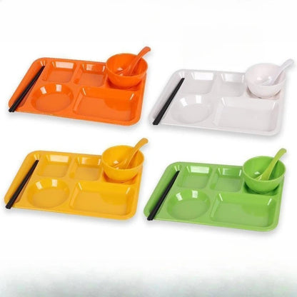 Multi Section Dining Tray Set