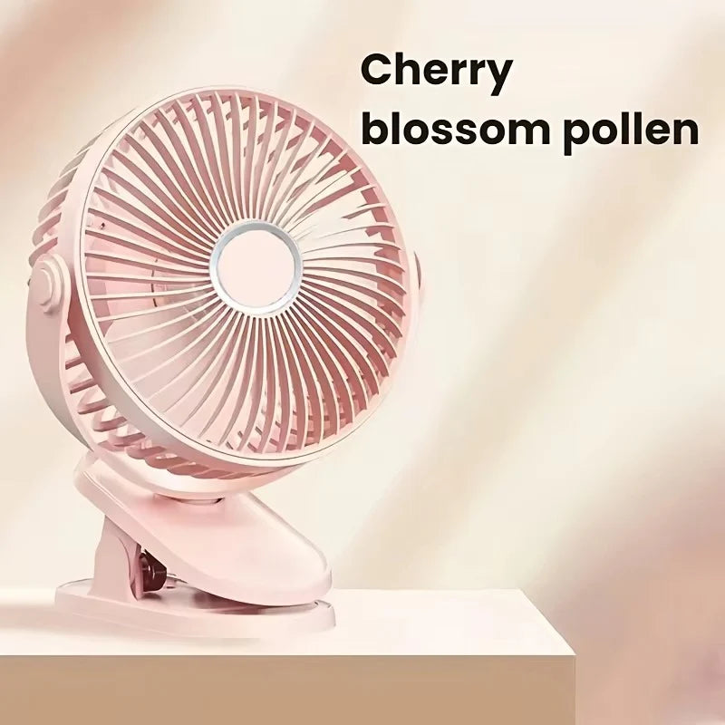 Multi-Angle Clip-On Circulating Fan