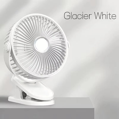 Multi-Angle Clip-On Circulating Fan
